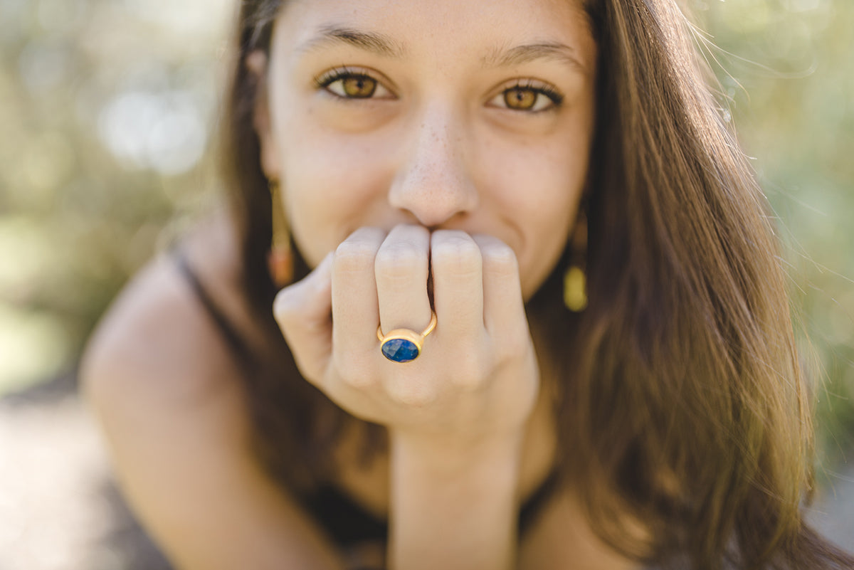 Daniella Lapis Lazuli Ring