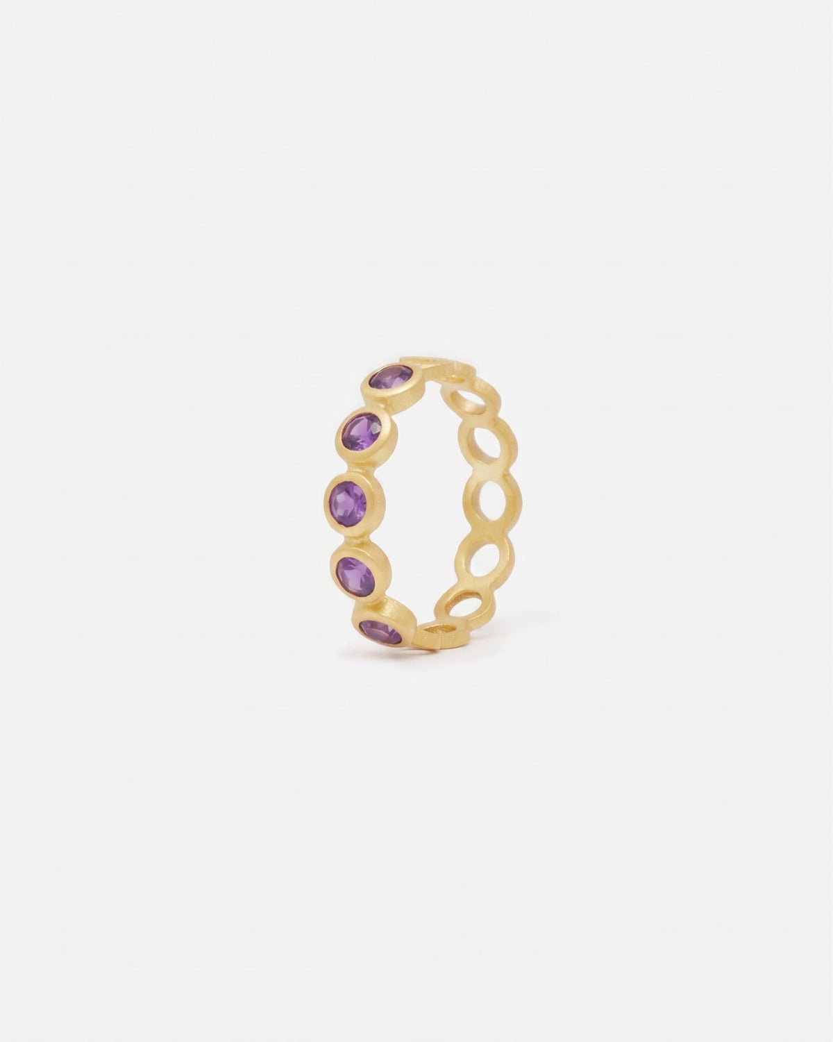 Anillo Infinito - Amatista