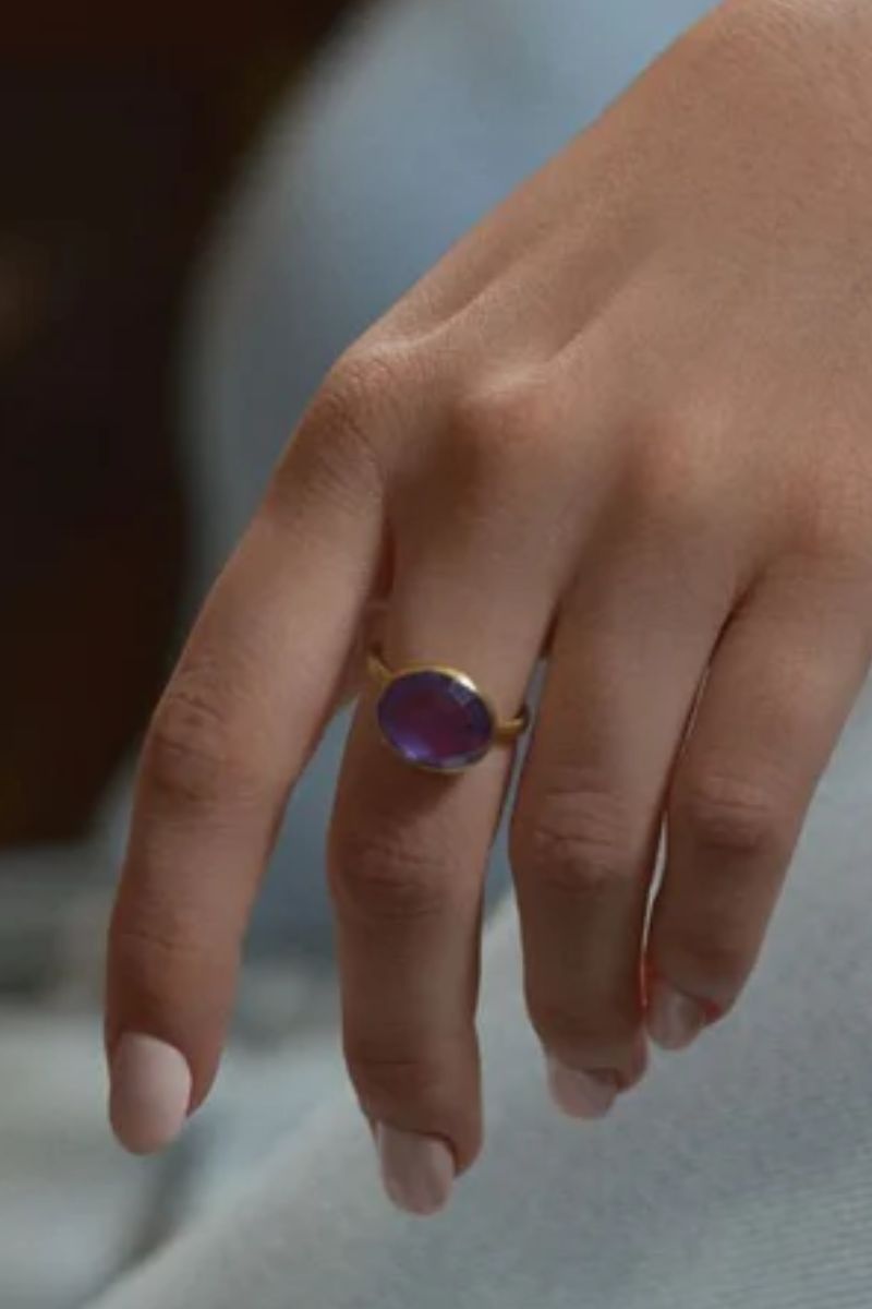 Daniella Amethyst Ring