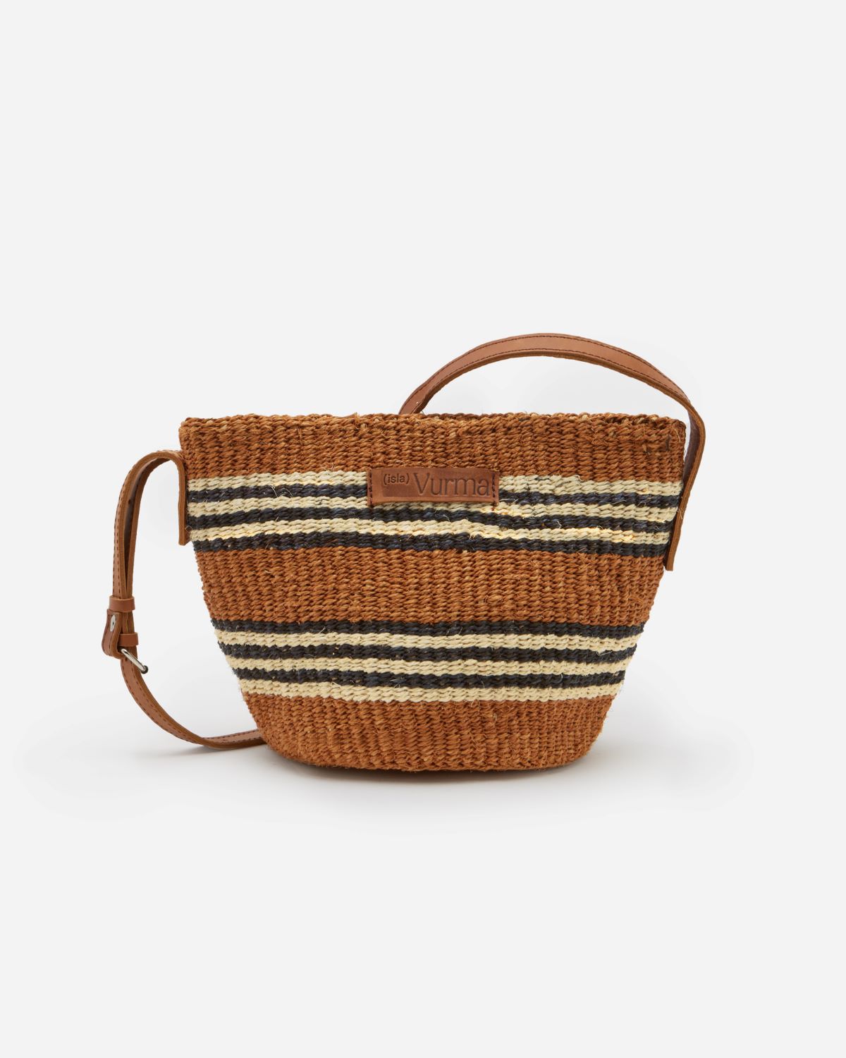 Bolso capazo de sisal artesanal - Terra Medium