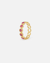 Anillo Infinito Rubí