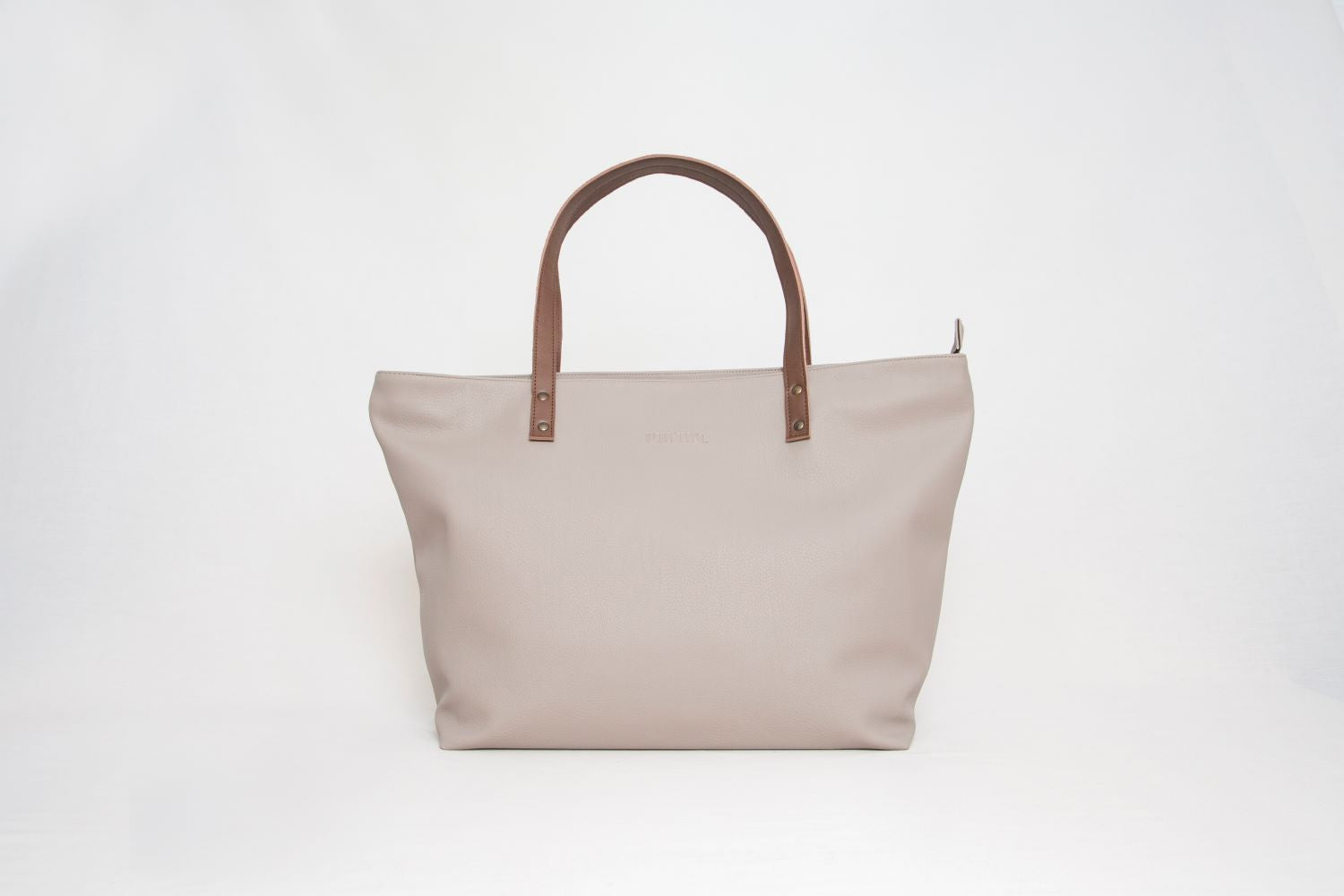Bolso Cuero Vegano - Modelo Julia - Beige