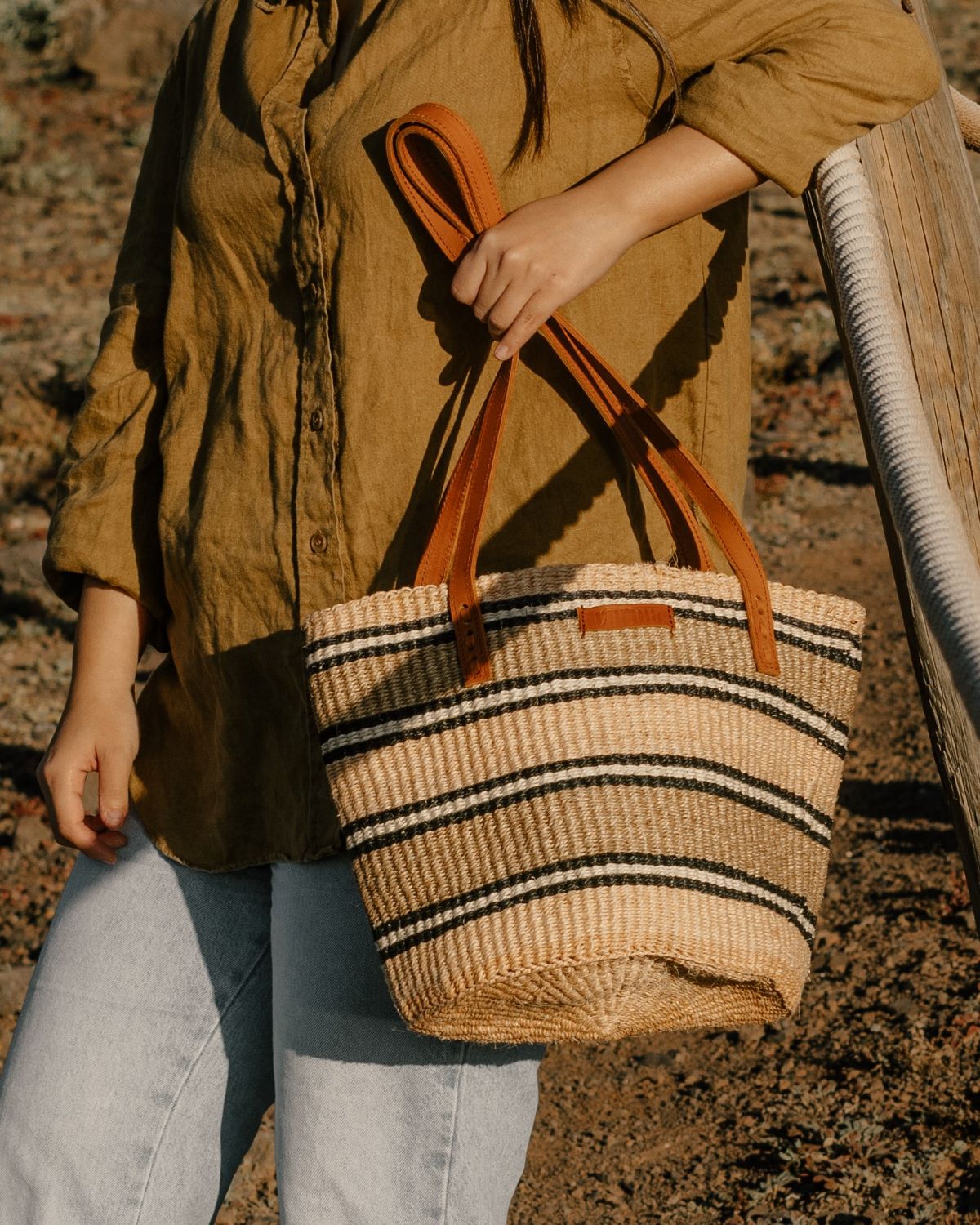 Bolso de Sisal - Capazo Artesanal - Bissau