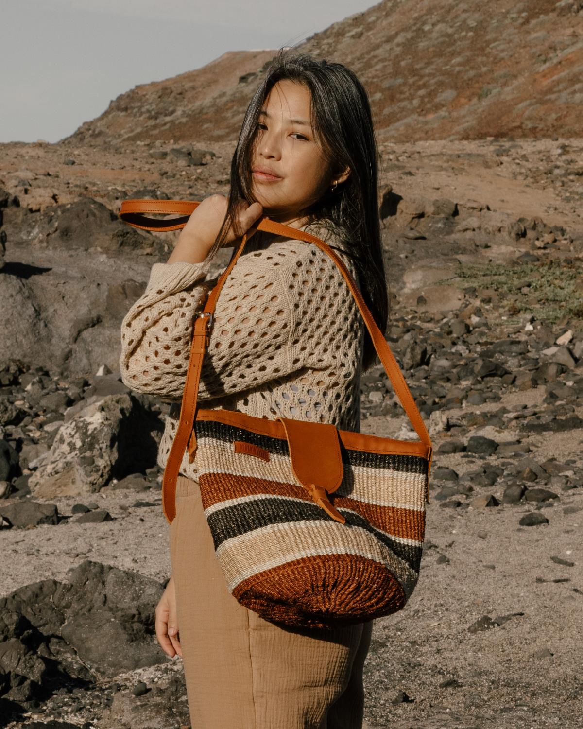 Bolso de Sisal - Capazo Artesanal - Dakar