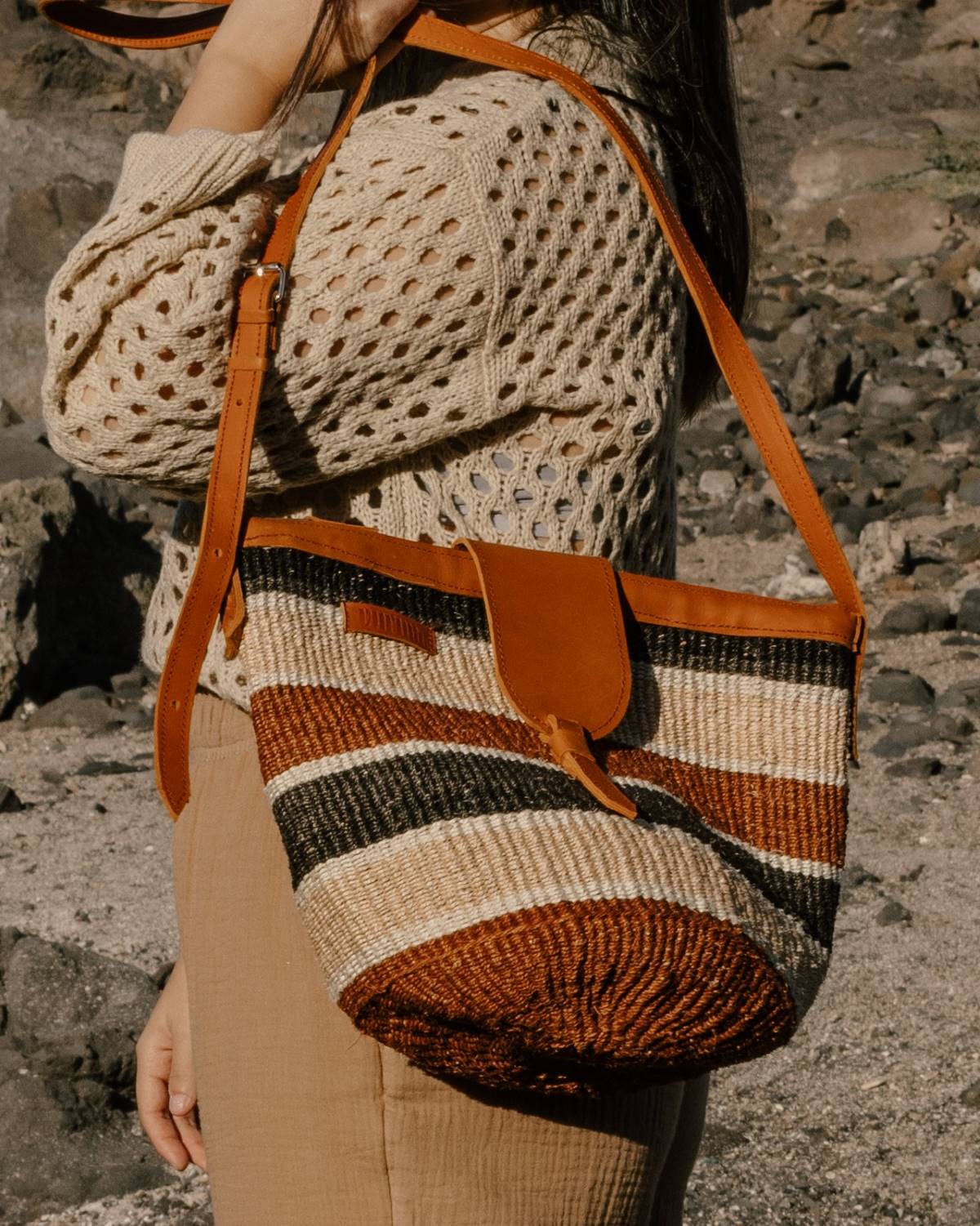 Bolso de Sisal - Capazo Artesanal - Dakar