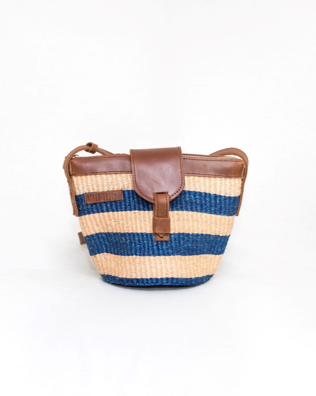 Sisal Bag – Handmade Carrycot – Marine Small Model