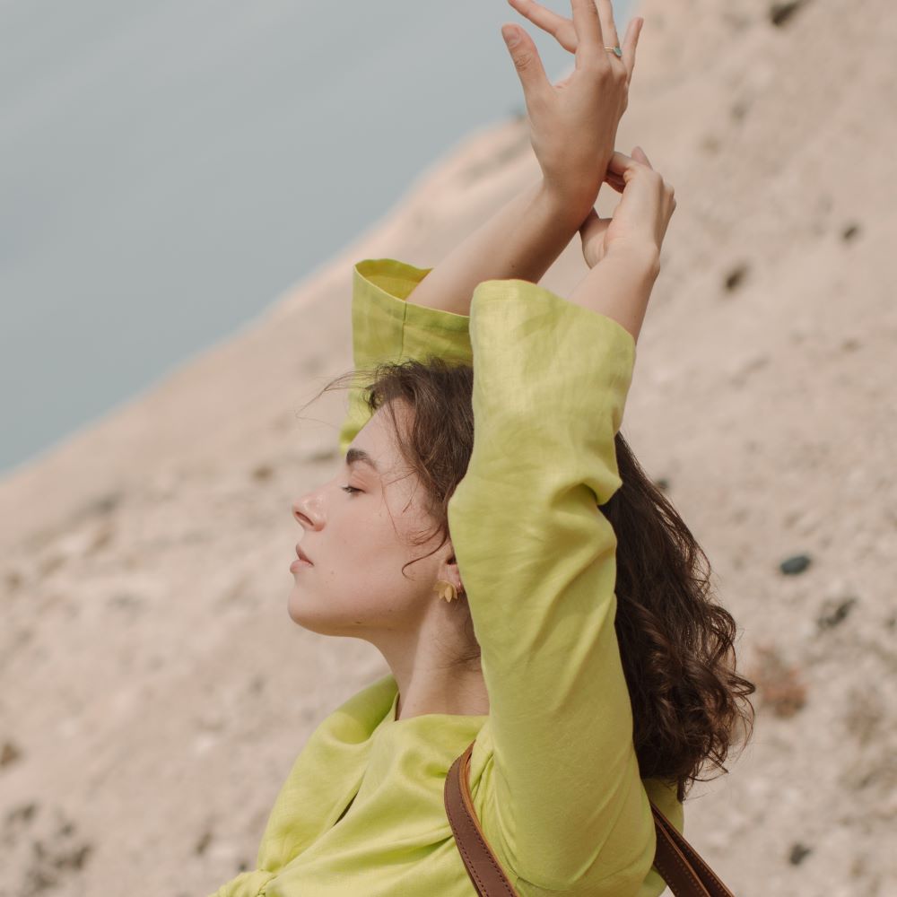 Pendientes Palmira Gold