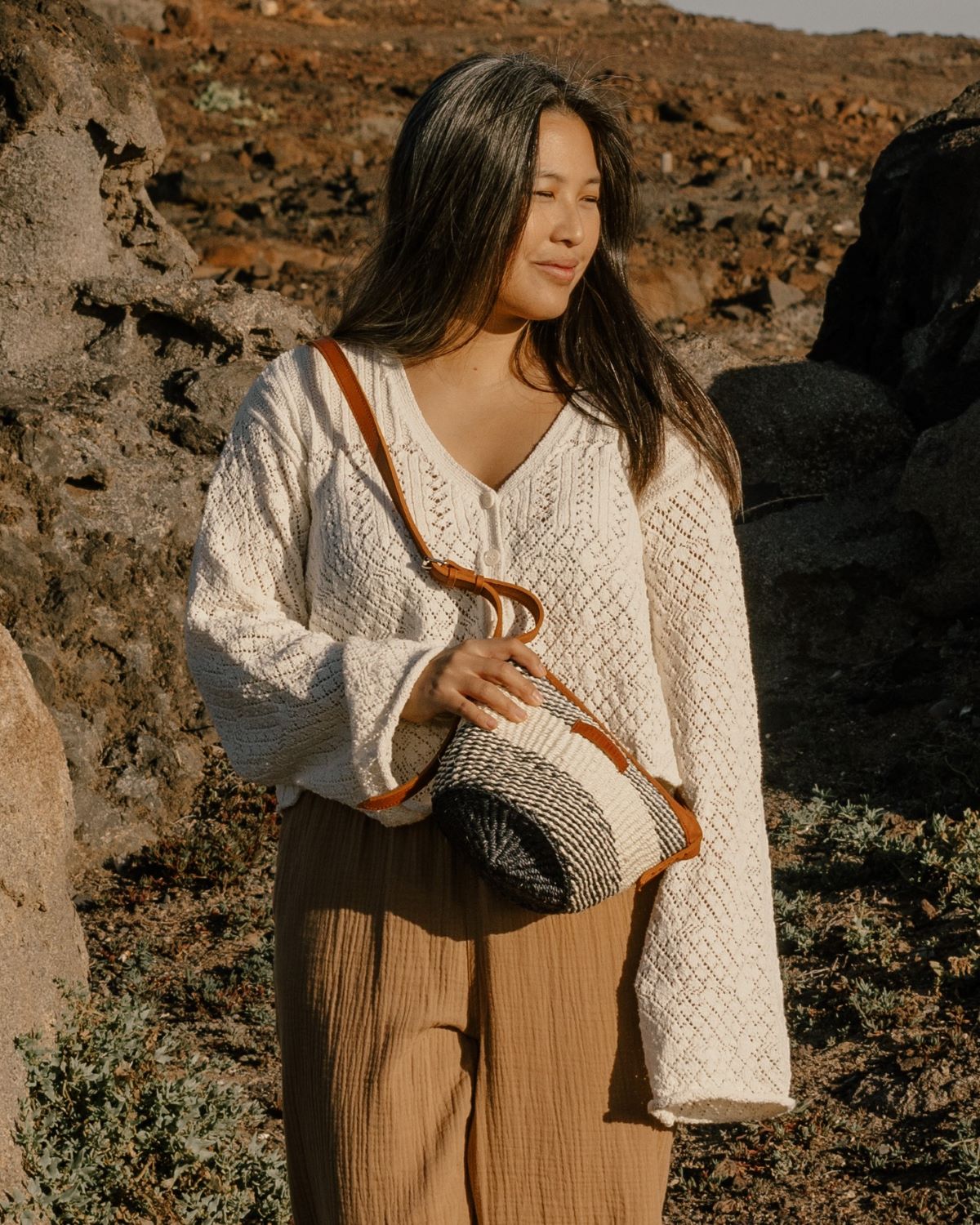 Bolso bandolera de Sisal – Capazo Artesanal – Shira Small