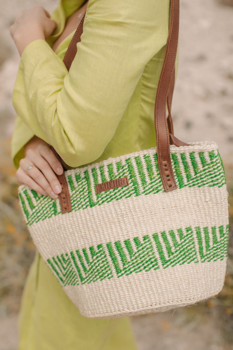 Bolso de Sisal - Capazo Artesanal - Modelo Niger