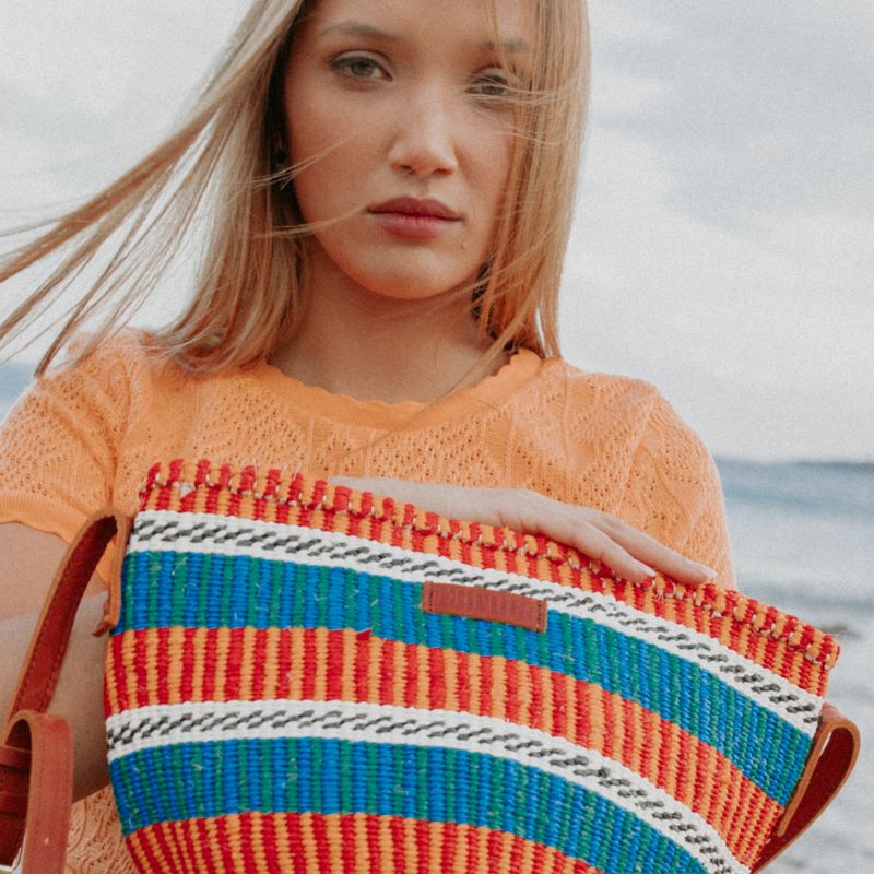 Sisal Bag – Handmade Carrycot – Maji Medium