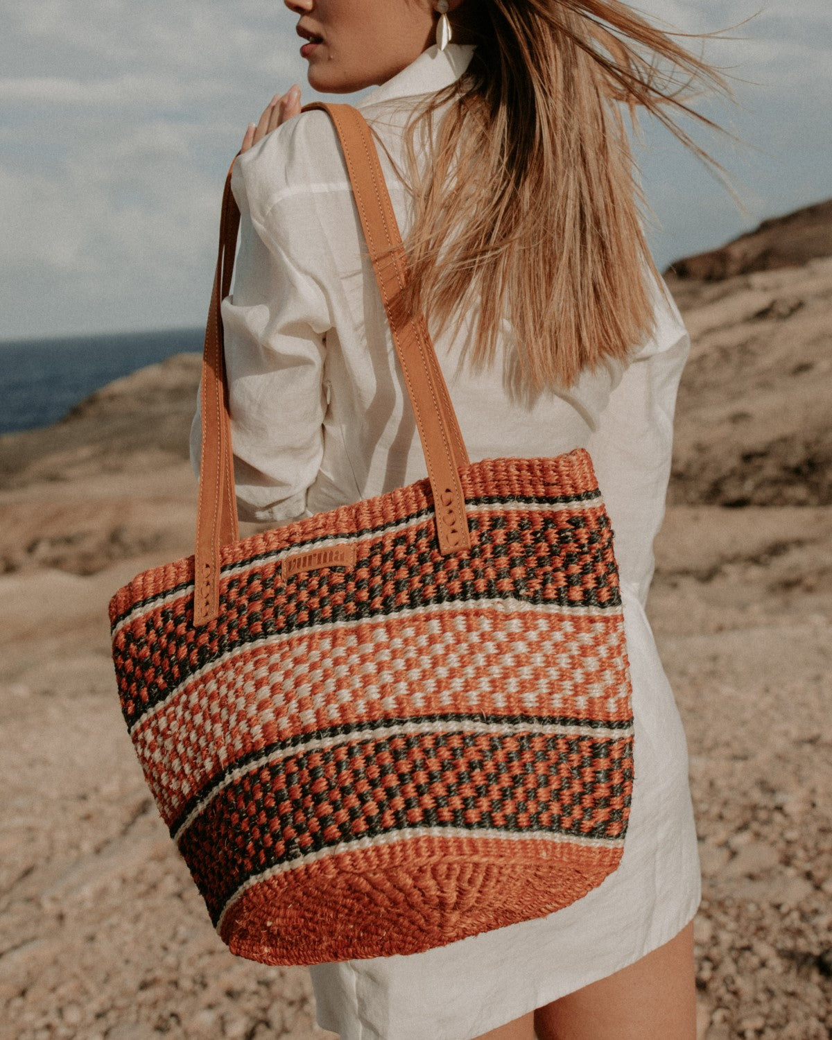 Bolso de Sisal Capazo Artesanal Model Volta