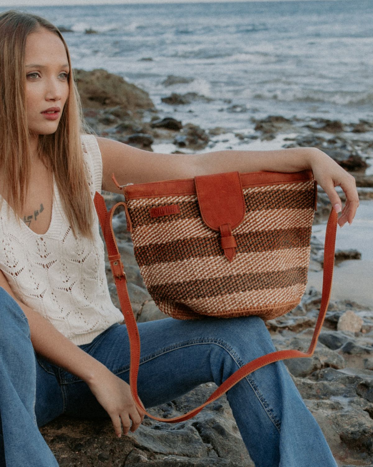 Bolso de Sisal - Capazo Artesanal - Modelo Zambia