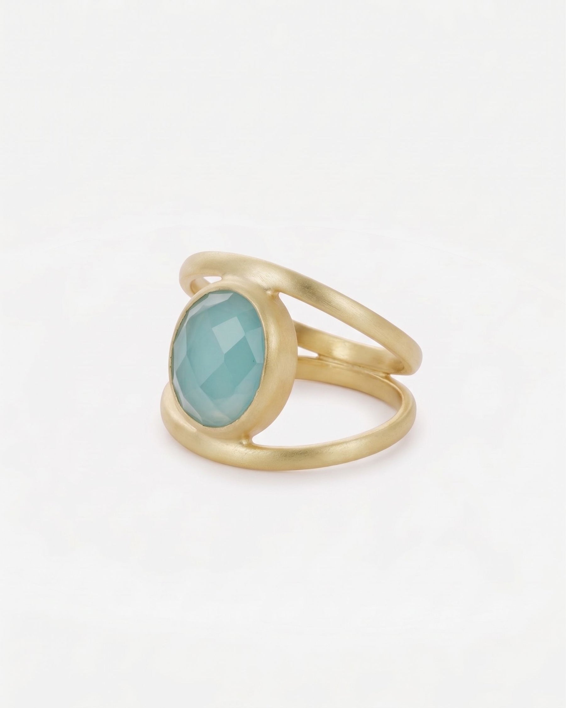 Aqua Coral Ring