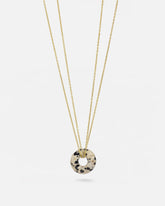 Collar con Jaspe Dálmata en forma de círculo diseño de Isla Vurma