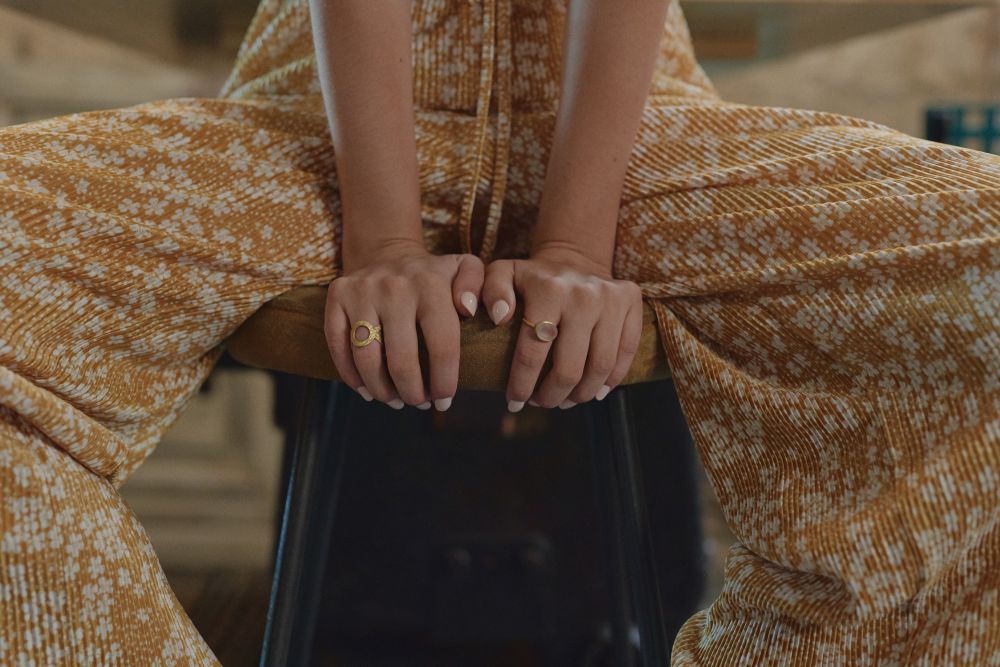 Anillo Daniella Cuarzo Rosa