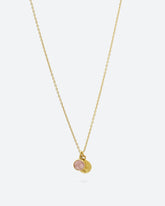 Collar Ione - Cuarzo Rosa