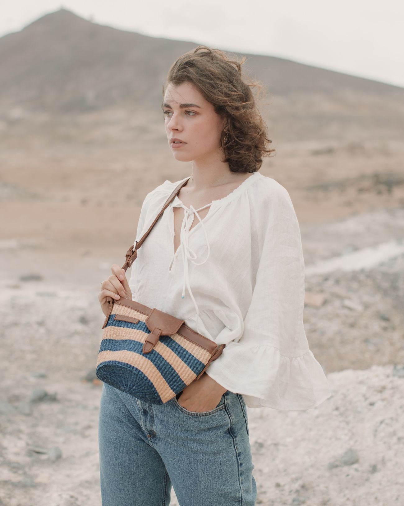 Bolso de Sisal - Capazo Artesanal - Marine Small