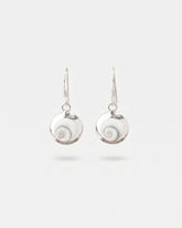 Pendientes Voltor Large de plata de ley 925 con Piedra de Santa Lucía
