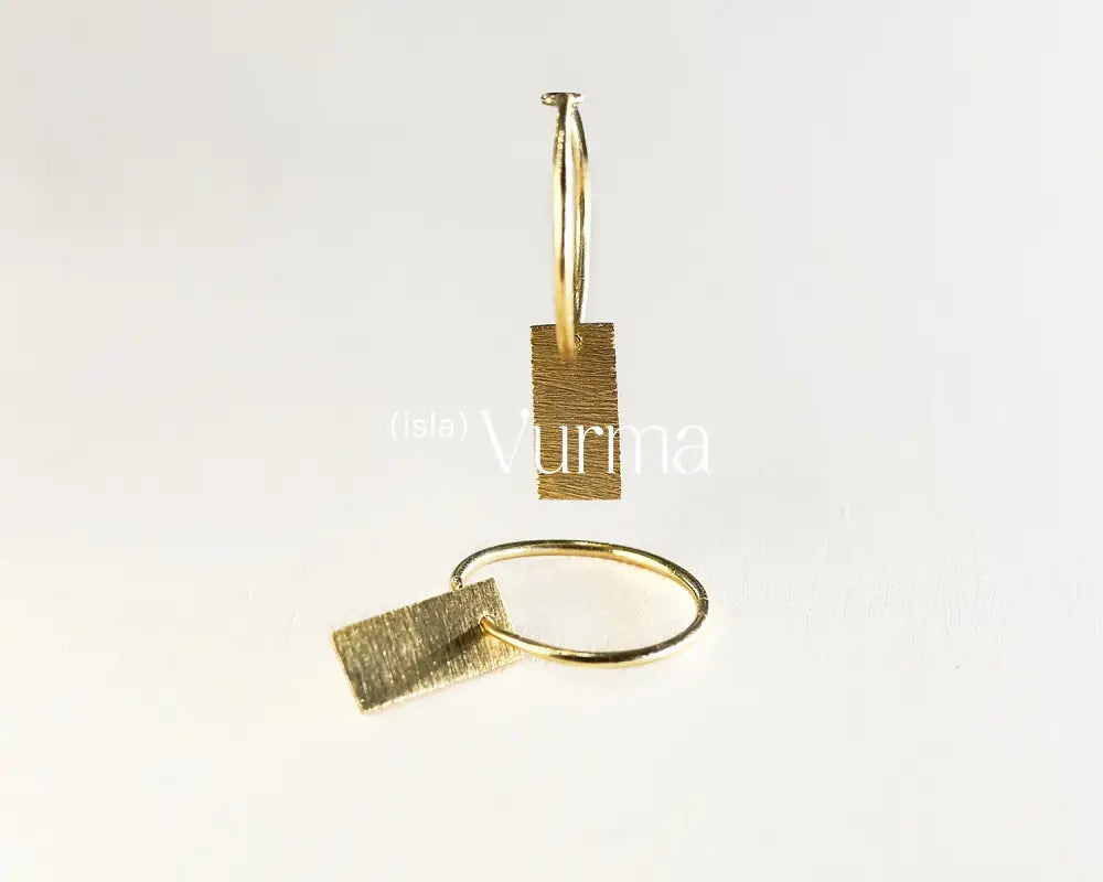 Adhara Gold - Pendiente