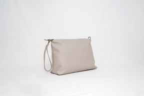 Bolso Cuero Vegano - Modelo Estel - Beige