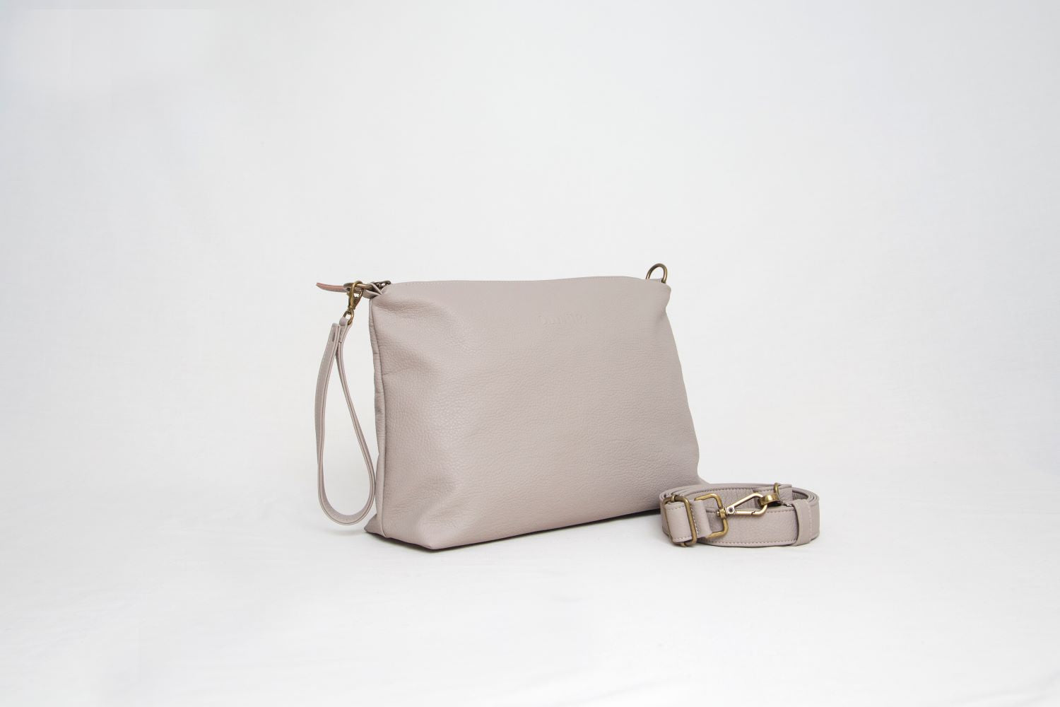 Vegan Leather Bag - Estel Model - Beige