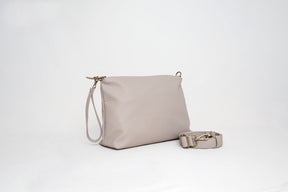 Bolso Cuero Vegano - Modelo Estel - Beige