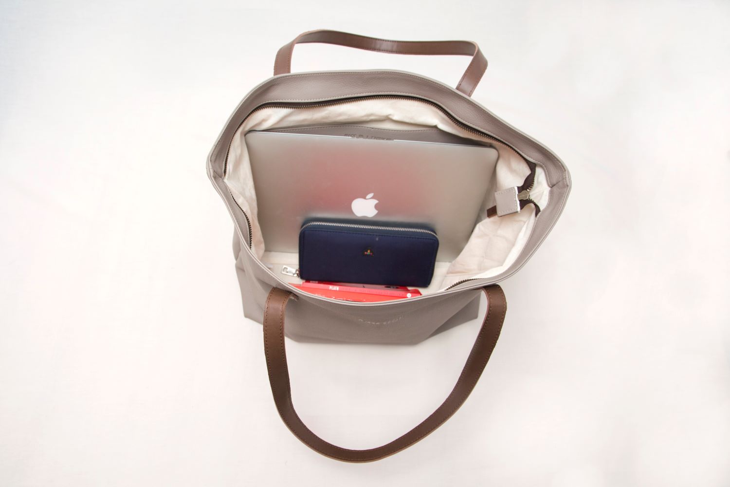 Bolso Cuero Vegano - Modelo Julia - Beige