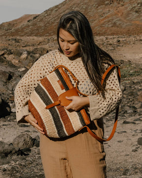 Bolso de Sisal - Capazo Artesanal - Dakar