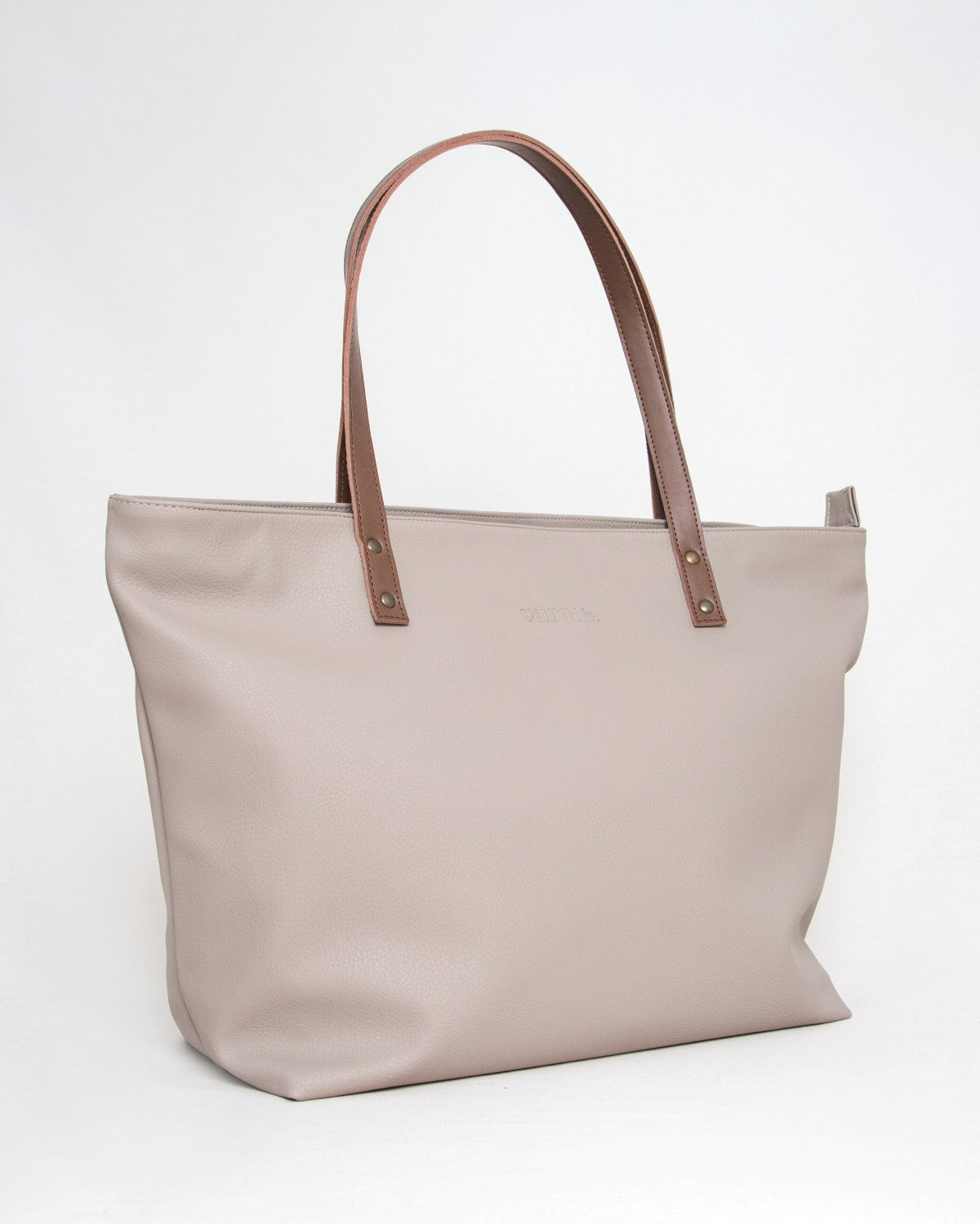 Vegan Leather Bag - Julia Model - Beige