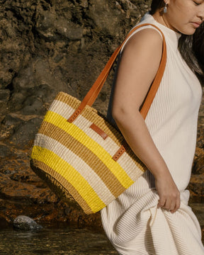 Bolso de Sisal - Capazo Artesanal - Kivu