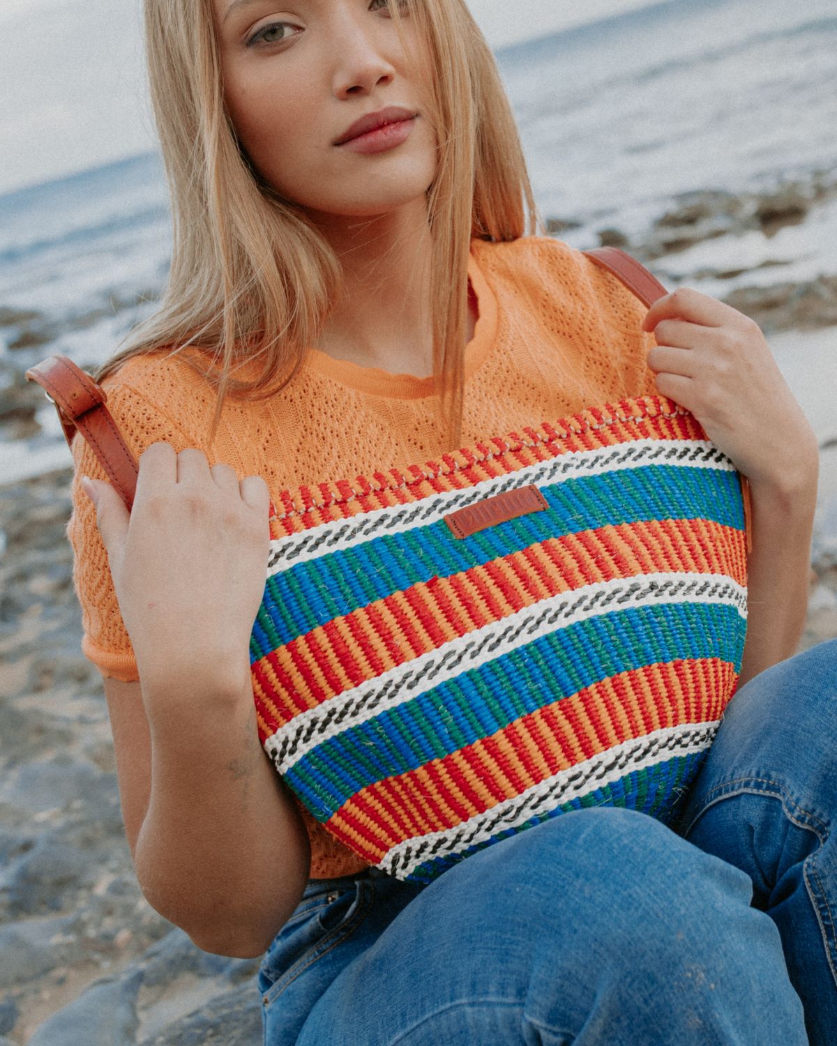 Sisal Bag – Handmade Carrycot – Maji Medium