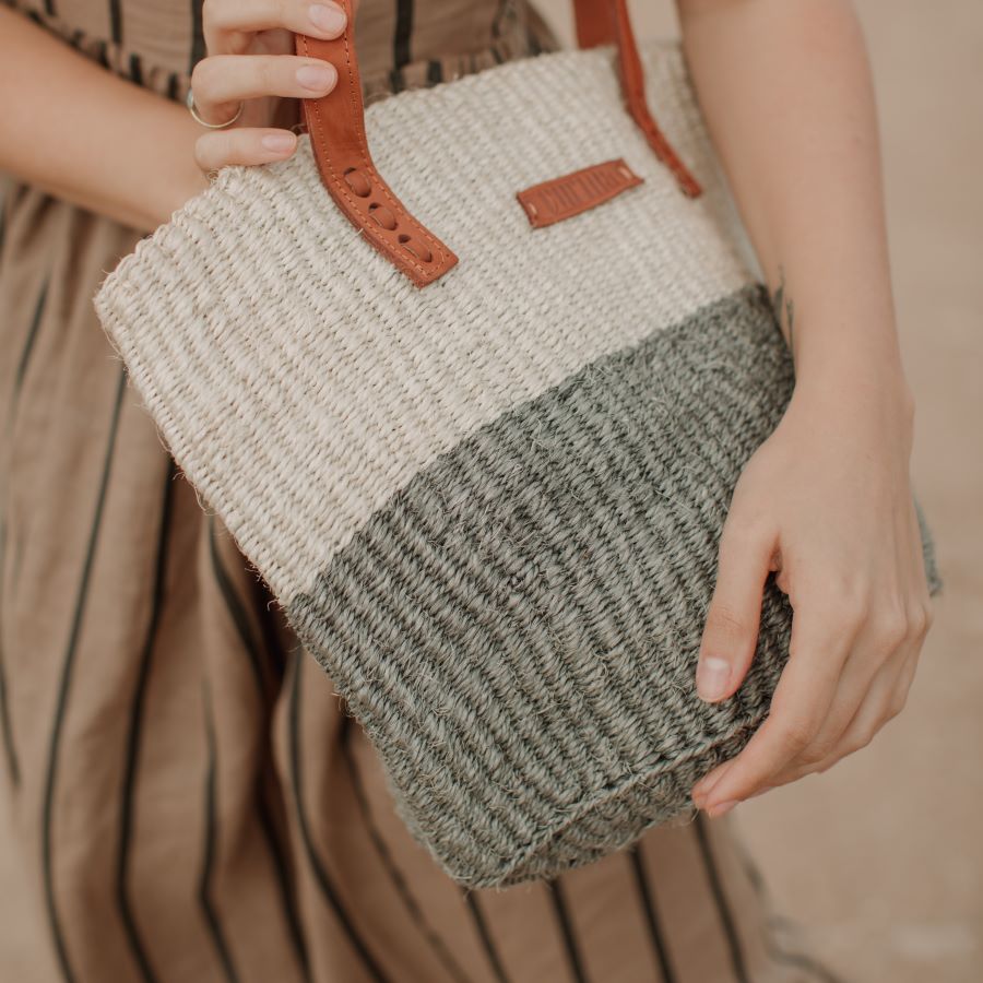 Bolso de Sisal - Capazo Artesanal - Modelo Mzizi