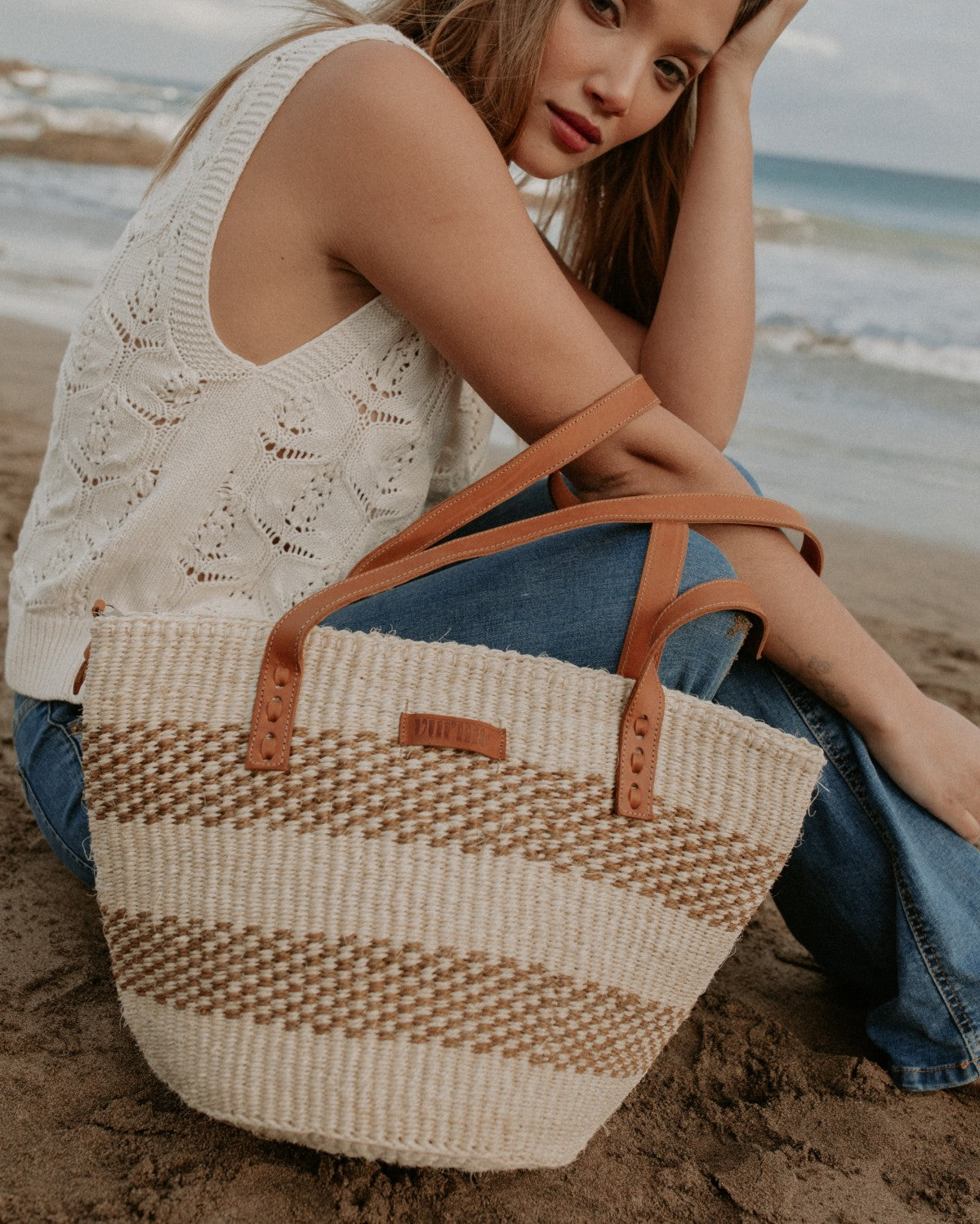 Bolso capazo de sisal - Nilo