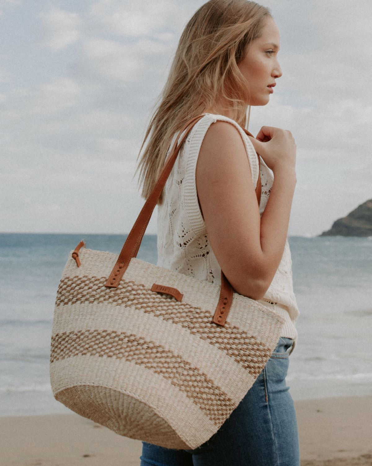 Bolso capazo de sisal - Nilo