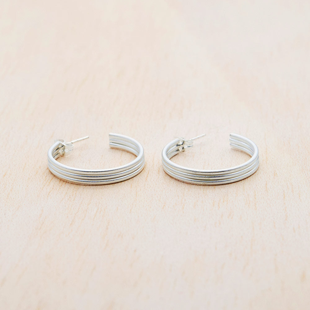 Pendientes Bronte Silver