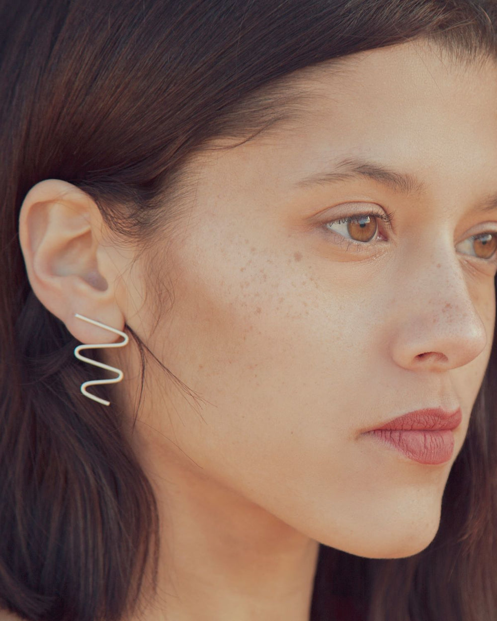Zoe Silver Earrings
