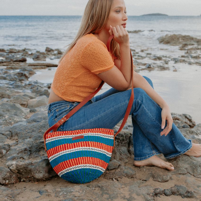 Sisal Bag – Handmade Carrycot – Maji Medium