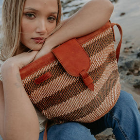 Bolso de Sisal - Capazo Artesanal - Modelo Zambia