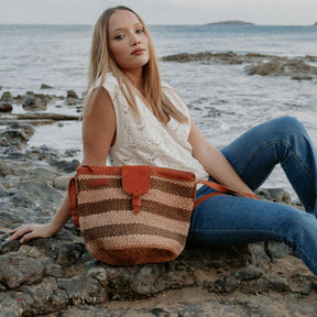 Bolso de Sisal - Capazo Artesanal - Modelo Zambia